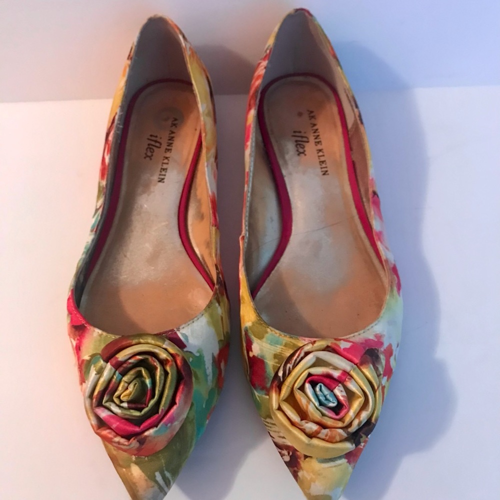 AK-ANNE KLEIN ,FLAT SHOES.